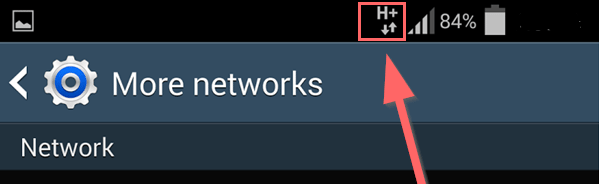 H+ - Mobile Internet Symbols